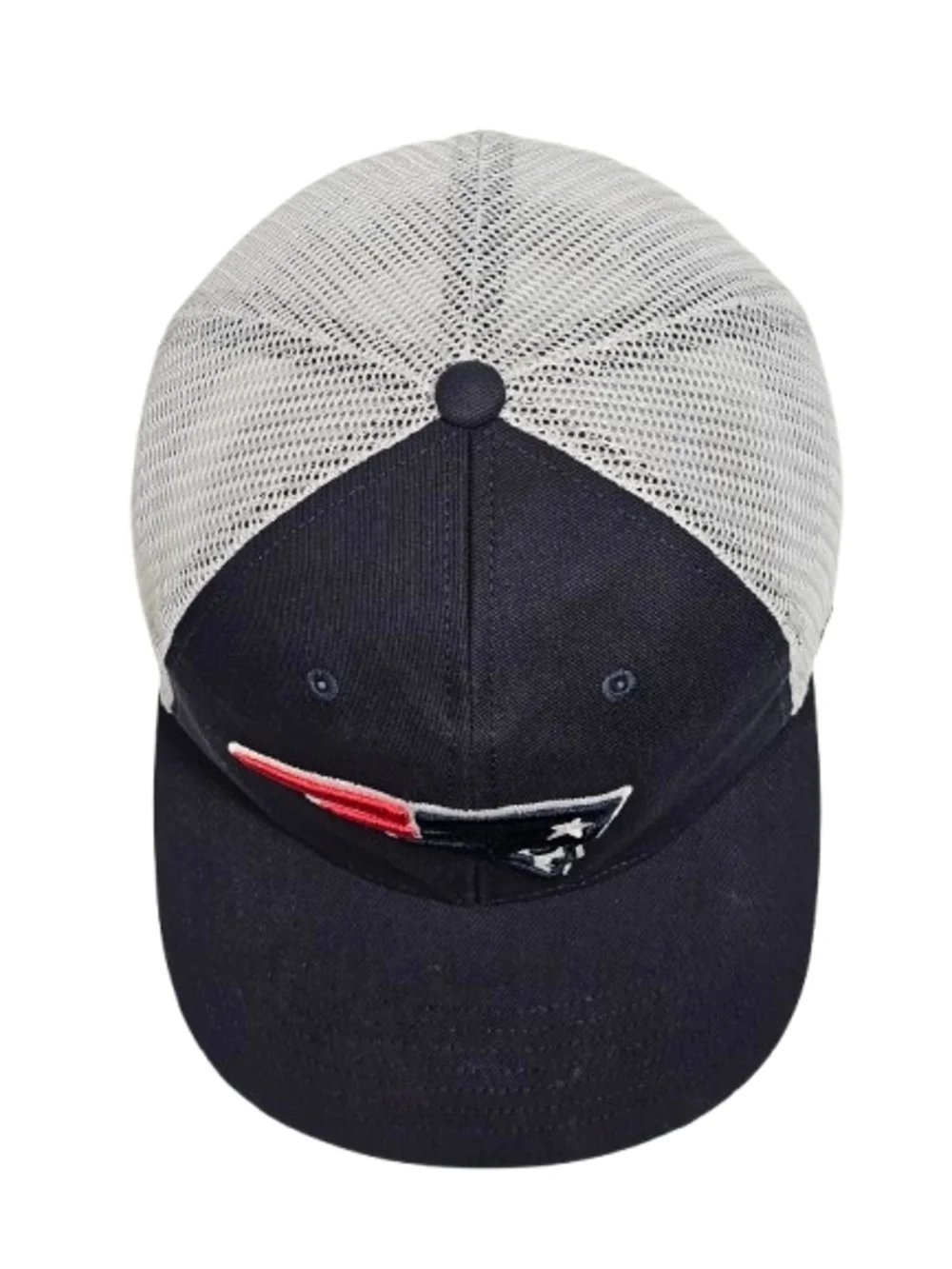 New England‎ Patriots ‘47 Brand NFL Blue White Mesh One Size Fits Youth Hat Cap